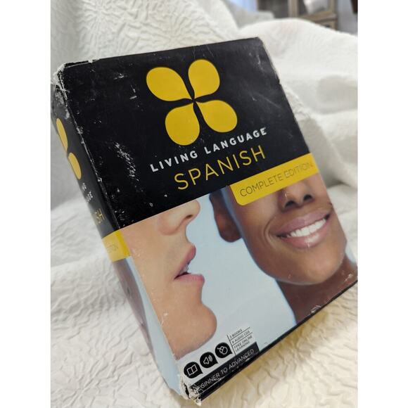 LIVING LANGUAGE! SPANISH, COMPLETE BEGINNER TO ADVANCED! BOOKS, CD AUDIO, NOTES! - Picture 2 of 8